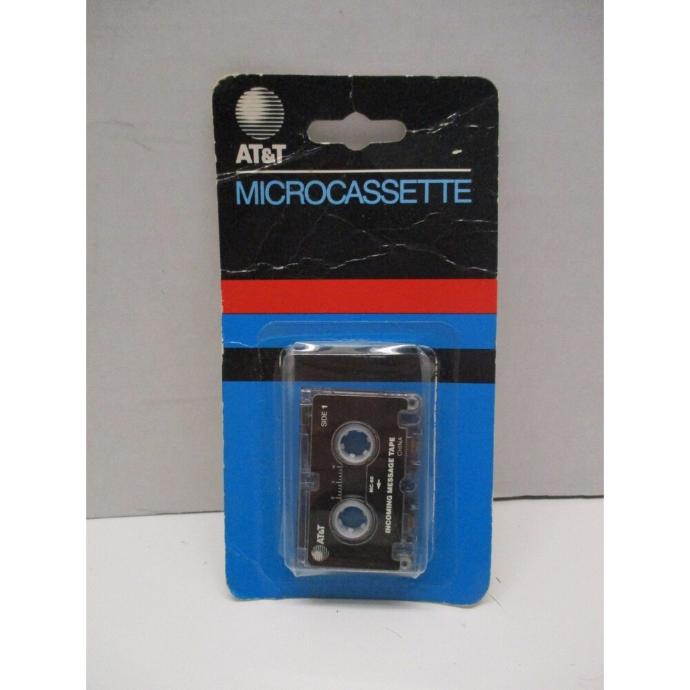 Vintage AT&T Microcassette Tapes MC-60 Incoming Message Tapes - Sealed